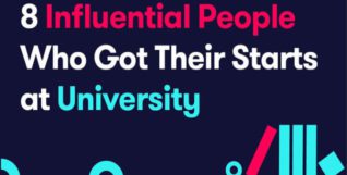 8 influential people who got their starts at university